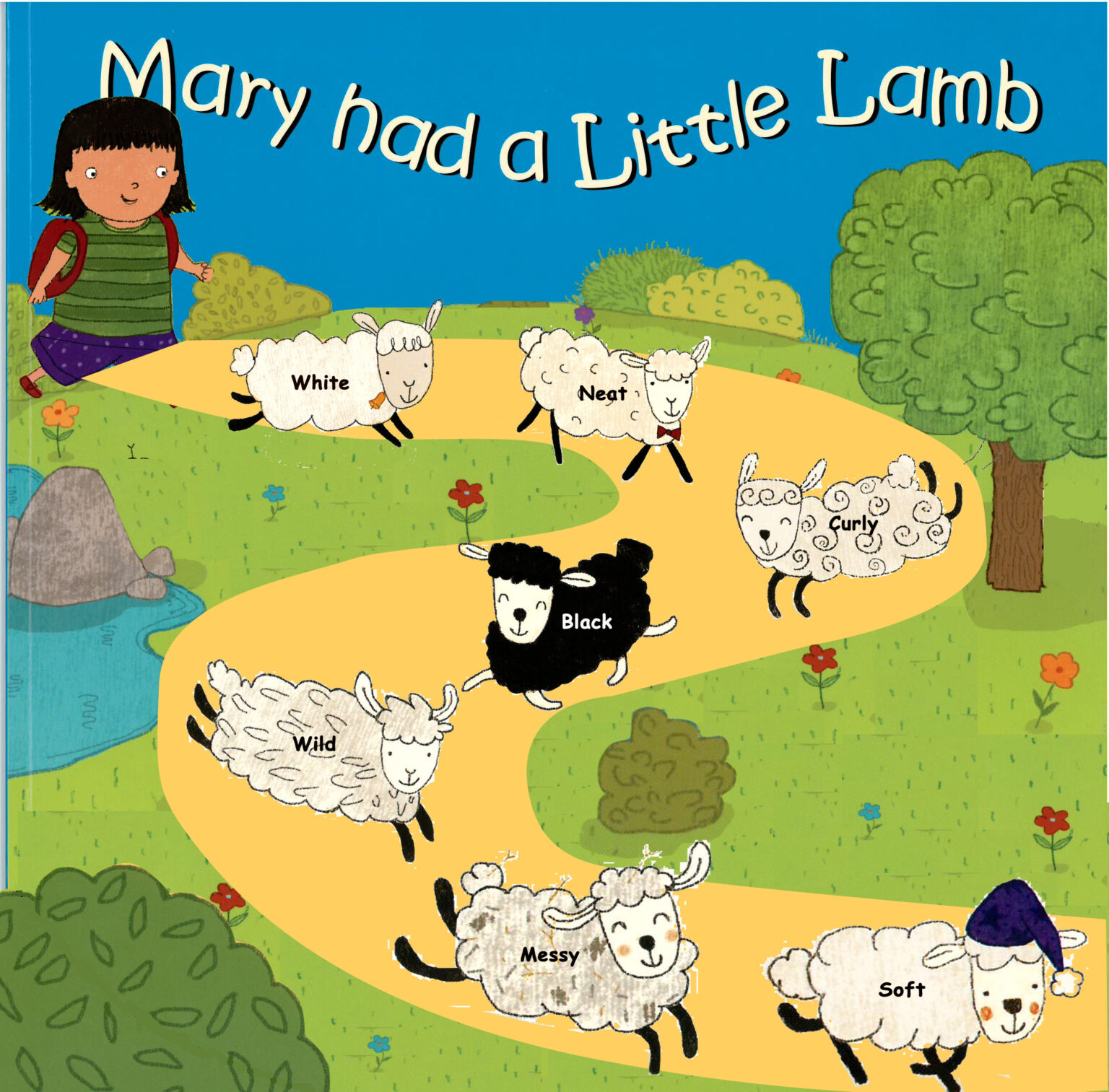 Mary Had a Little Lamb (Board Book) - School Club Educational Supplies